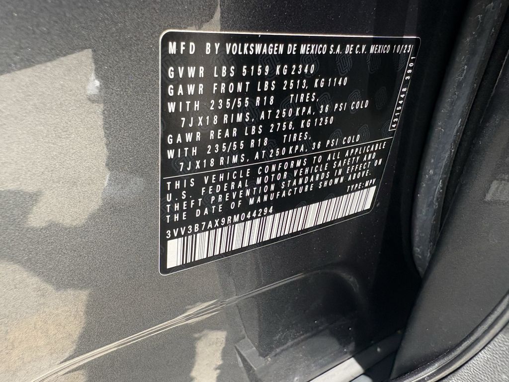 2024 Volkswagen Tiguan 2.0T SE Gray at DeMontrond Automotive Group