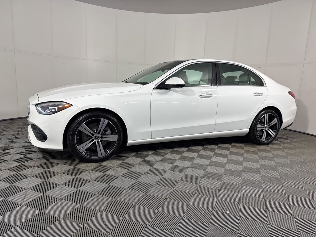 White 2026 Mercedes-Benz C-Class C 300 4MATIC Sedan All-Wheel Drive 9-Speed Automatic