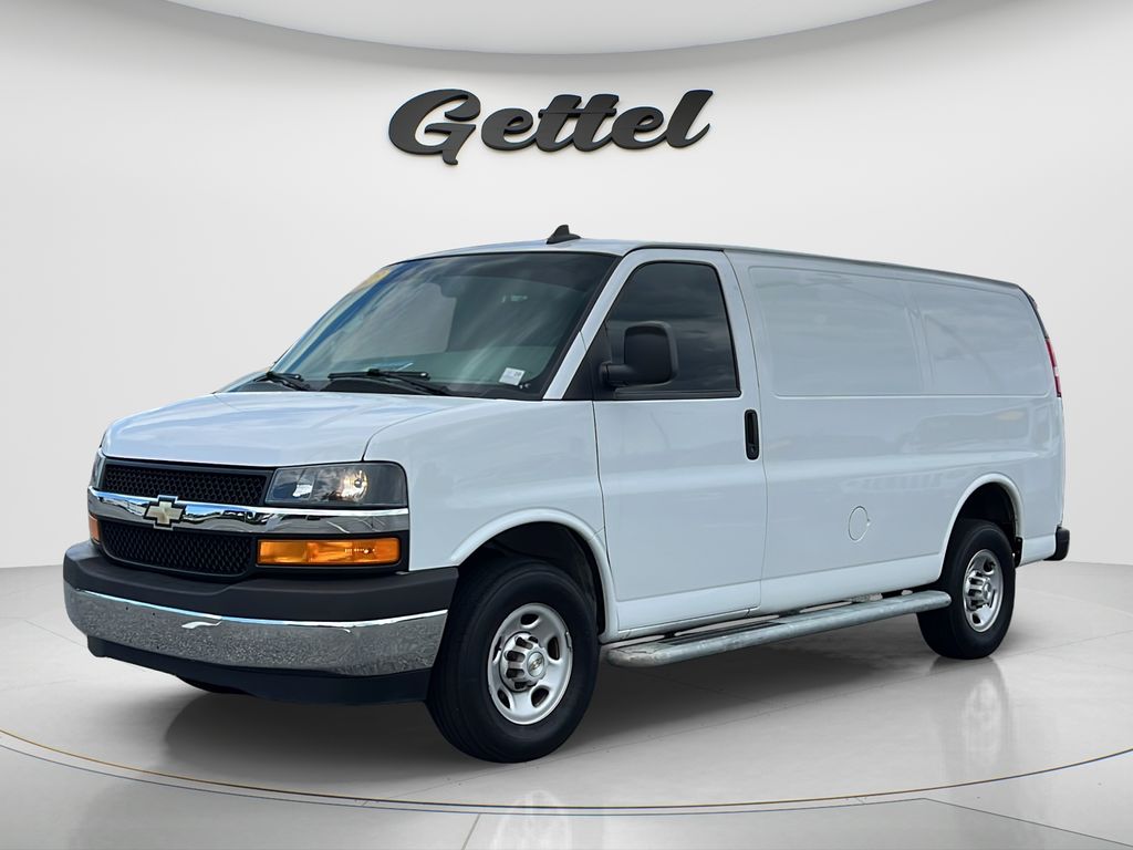 Summit White 2023 Chevrolet Express Cargo 2500 RWD Van Rear-Wheel Drive 8-Speed Automatic Overdrive