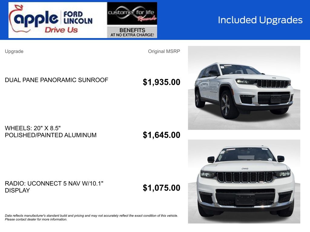 2022 Jeep Grand Cherokee L Limited 4x4
