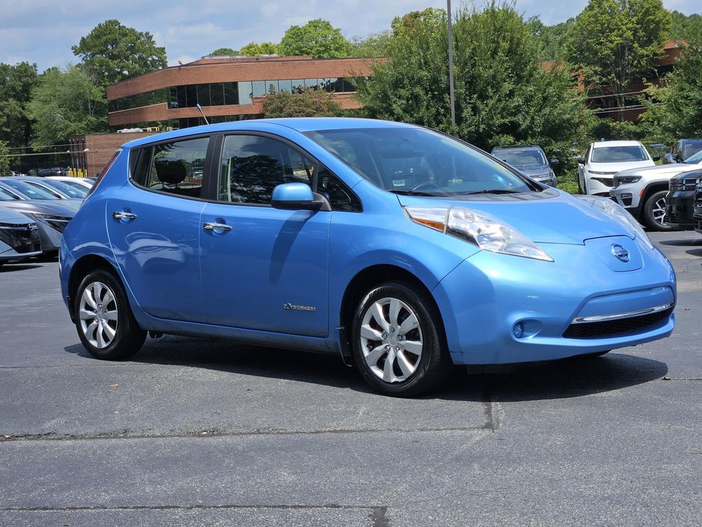 Blue Ocean 2014 Nissan LEAF Hatchback Front-Wheel Drive Automatic