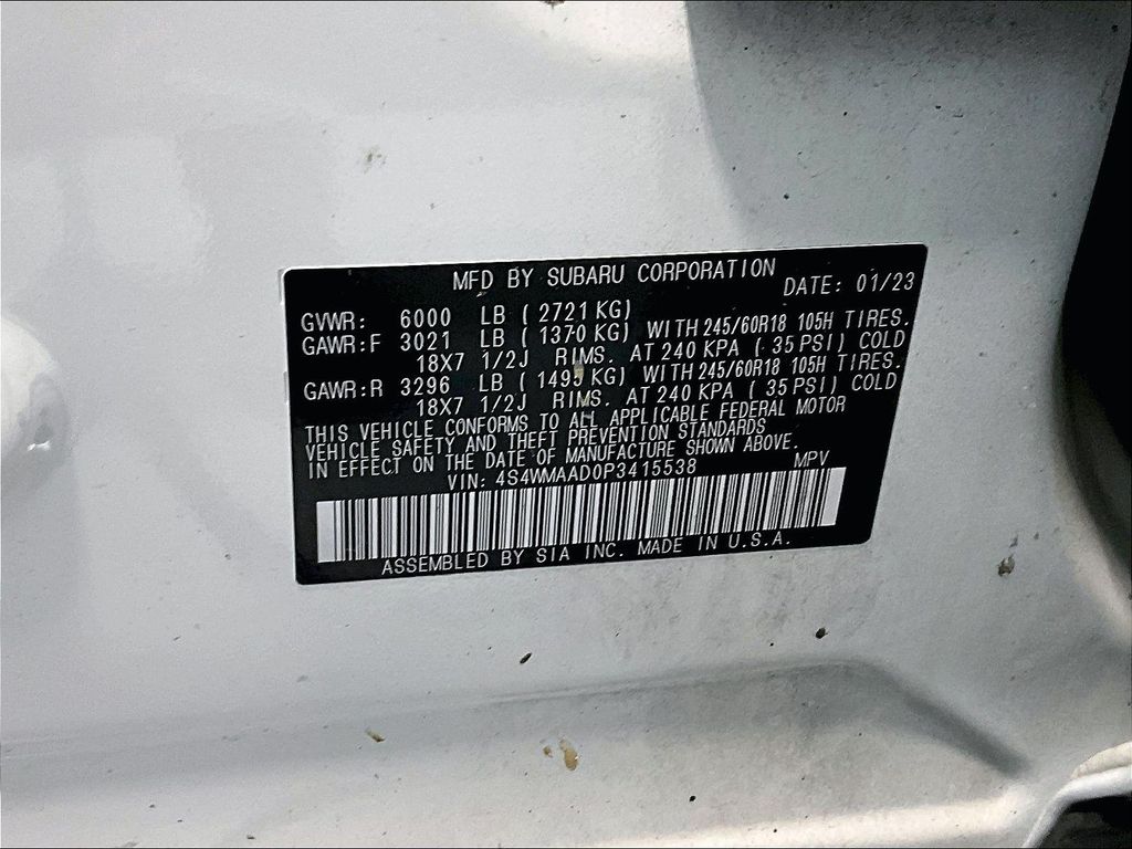 2023 Subaru Ascent — photo 26