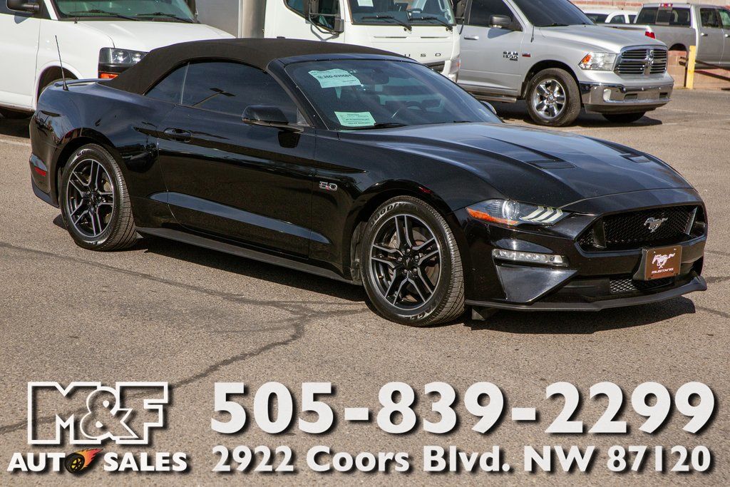  2019 Ford Mustang GT Premium Convertible RWD   