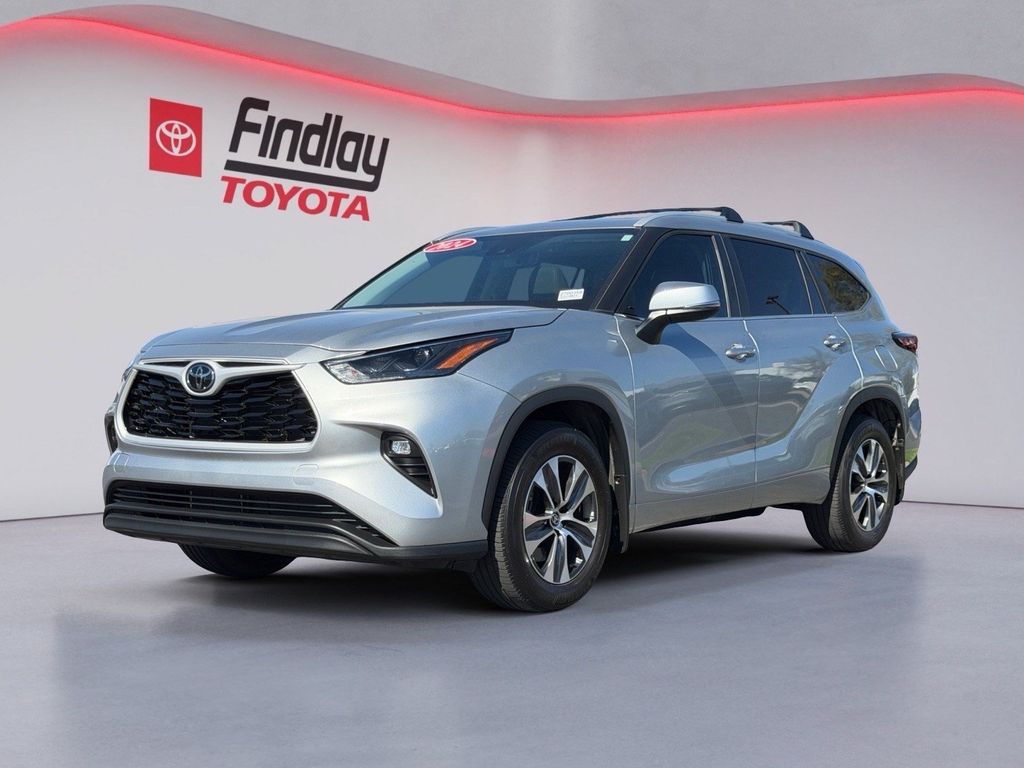 Celestial Silver Metallic 2024 Toyota Highlander SUV / Crossover All-Wheel Drive 8-Speed Automatic