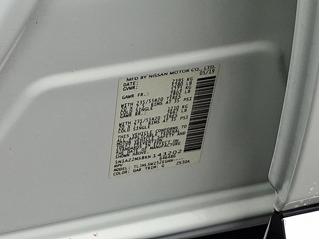 2019 Nissan Murano Platinum 28