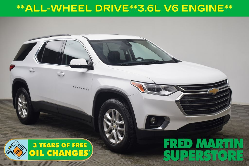 used 2020 Chevrolet Traverse car, priced at $20,000