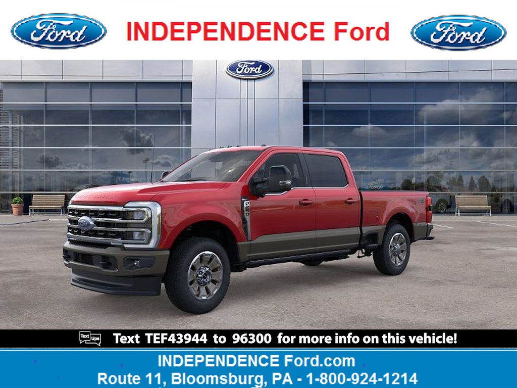 Ruby Red Metallic Tinted Clearcoat 2026 Ford F-250 Super Duty Pickup Truck Four-Wheel Drive Automatic