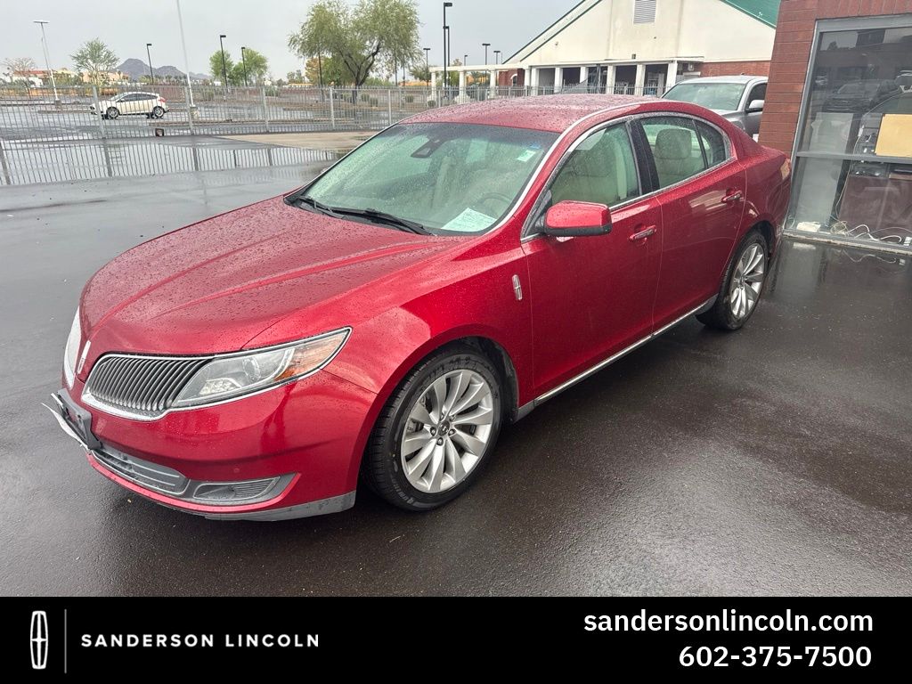 Ruby Red Metallic Tinted Clearcoat 2013 Lincoln MKS Sedan Front-Wheel Drive 6-Speed Automatic