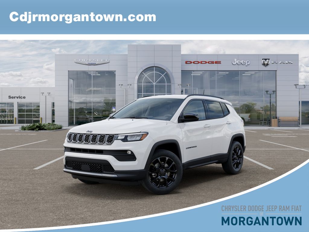 Bright White Clearcoat 2026 Jeep Compass SUV / Crossover Four-Wheel Drive 8-Speed Automatic