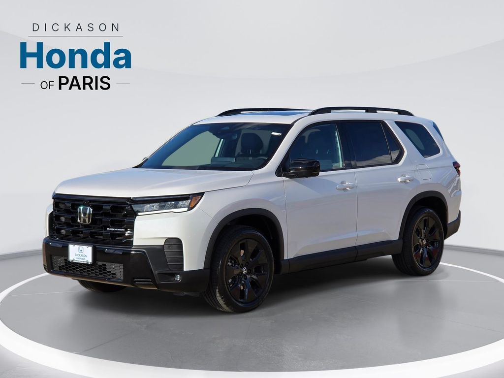 Platinum White Pearl 2026 Honda Pilot SUV / Crossover All-Wheel Drive Automatic