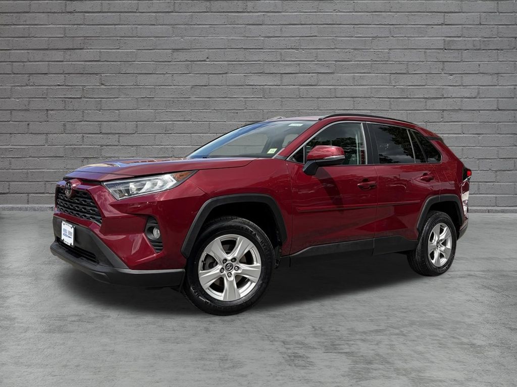 Red (Ruby Flare Pearl) 2020 Toyota RAV4 SUV / Crossover All-Wheel Drive 8-Speed Automatic