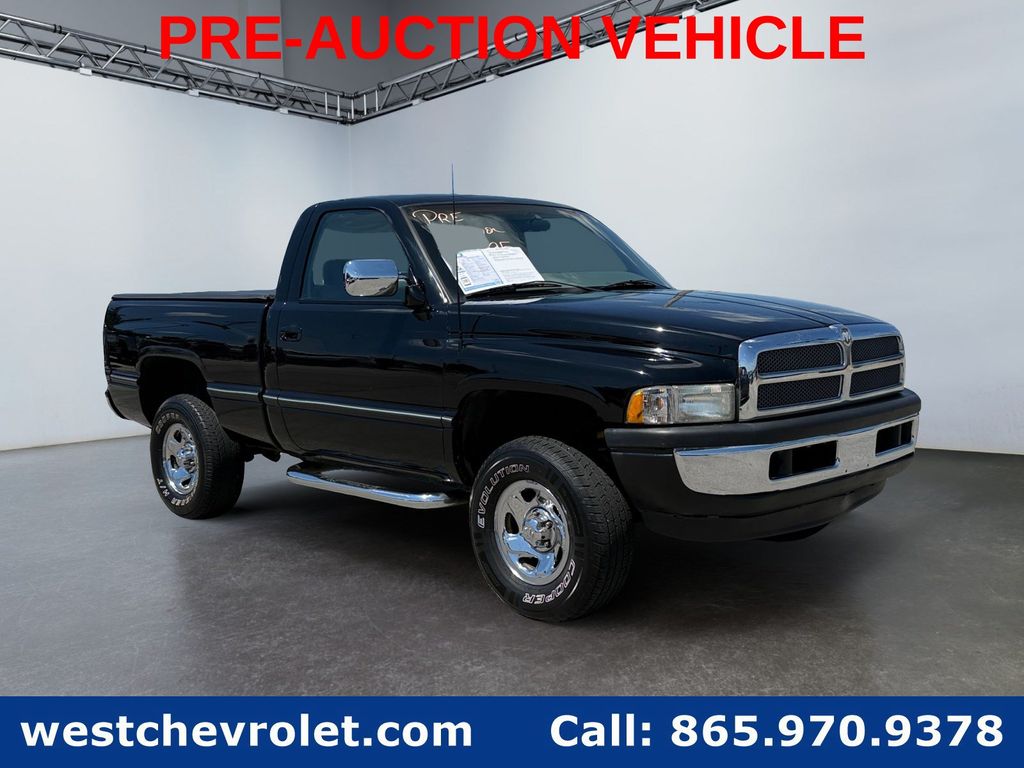 Black 1994 Dodge RAM 1500 Pickup Truck 4-Speed Automatic