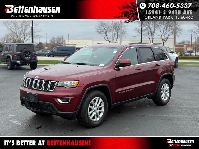 Velvet Red Pearlcoat 2021 Jeep Grand Cherokee Laredo E 4WD SUV / Crossover Four-Wheel Drive 8-Speed Automatic