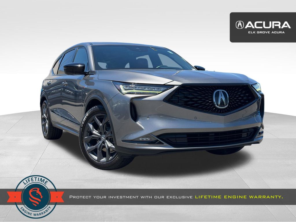 Liquid Carbon Metallic 2023 Acura MDX SUV / Crossover All-Wheel Drive Automatic