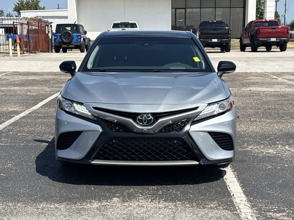 2019 Toyota Camry XSE Silver at Don McGill Toyota