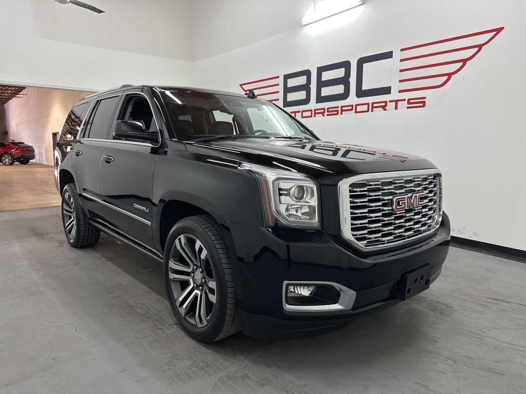 Onyx Black 2018 GMC Yukon Denali RWD SUV / Crossover 4X2
