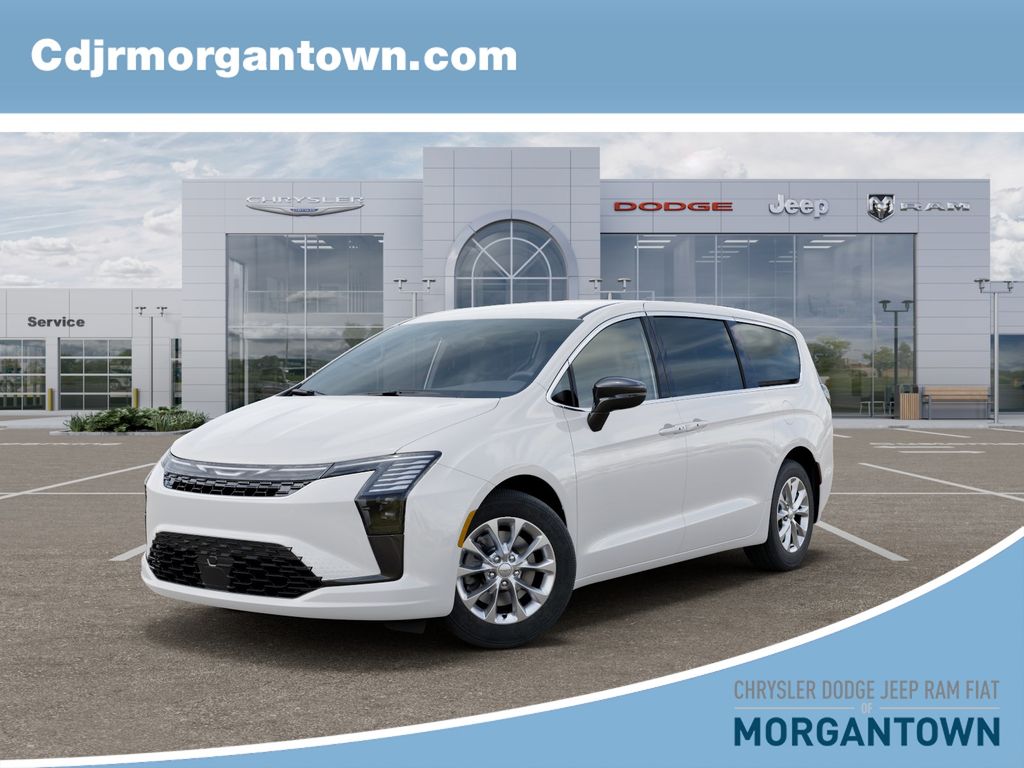Bright White Clearcoat 2027 Chrysler Pacifica Select AWD Minivan All-Wheel Drive 9-Speed Automatic