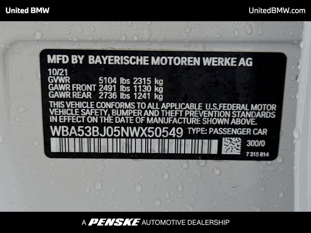 Thumbnail: 2022 BMW 5 Series - 15