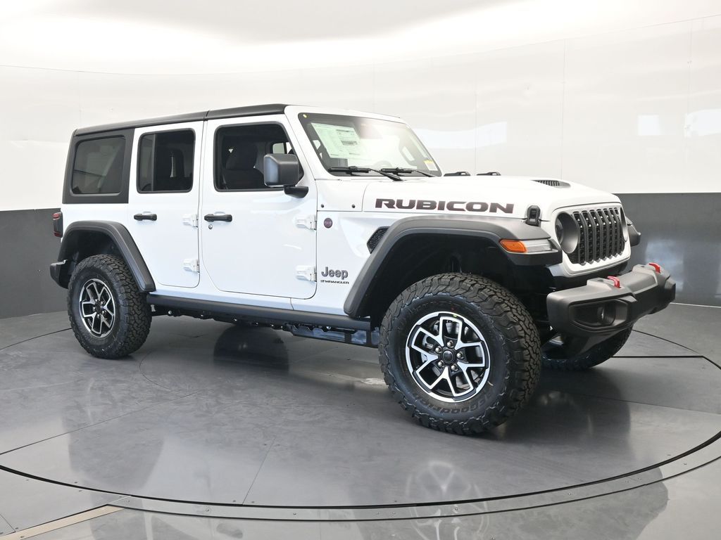 New 2026 Bright White Clearcoat Jeep Rubicon image 8