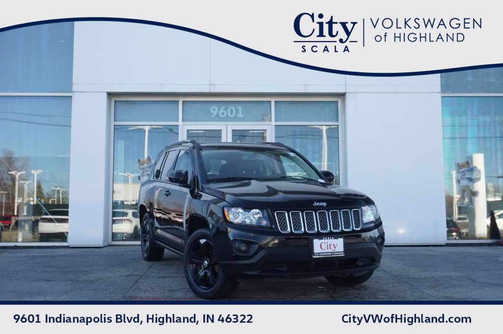 Black Clearcoat 2017 Jeep Compass Latitude 4WD SUV / Crossover Four-Wheel Drive 6-Speed Automatic