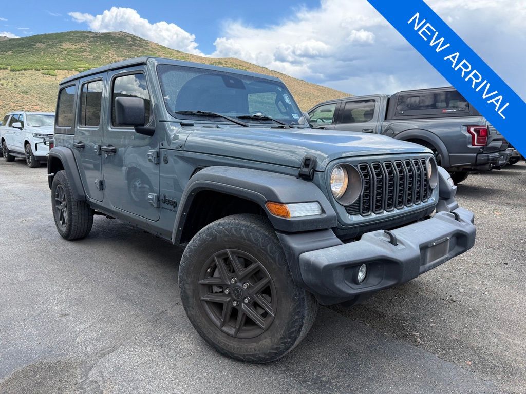 Anvil Clear Coat 2024 Jeep Wrangler SUV / Crossover Four-Wheel Drive 8-Speed Automatic