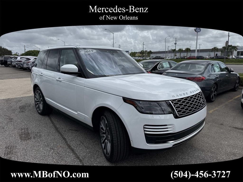White 2019 Land Rover Range Rover V6 HSE 4WD SUV / Crossover All-Wheel Drive 8-Speed Automatic