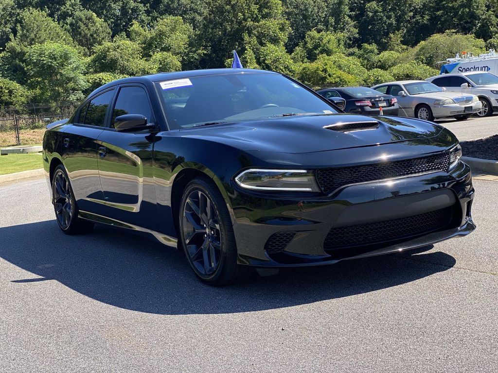 Pitch Black Clearcoat 2023 Dodge Charger GT RWD Sedan Rear-Wheel Drive 8-Speed Automatic
