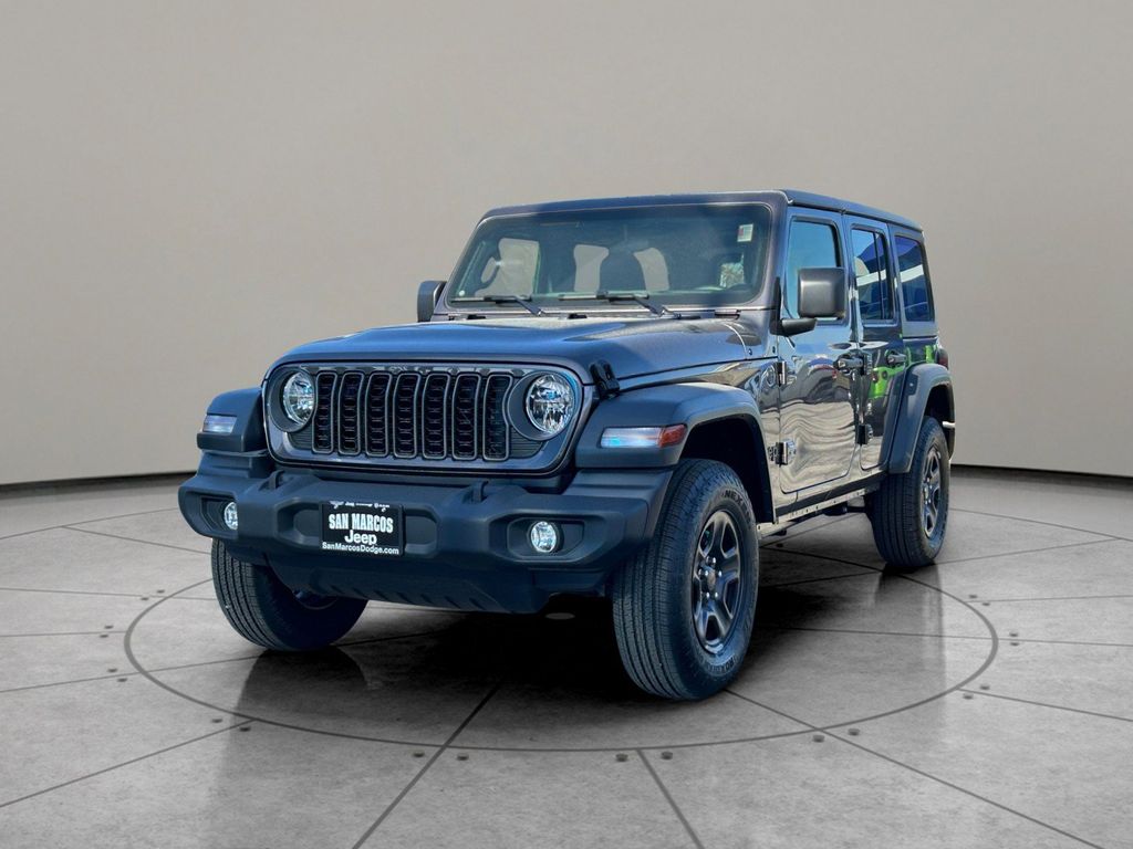 Gray (Granite Crystal Metallic Clearcoat) 2026 Jeep Wrangler SUV / Crossover Four-Wheel Drive 8-Speed Automatic