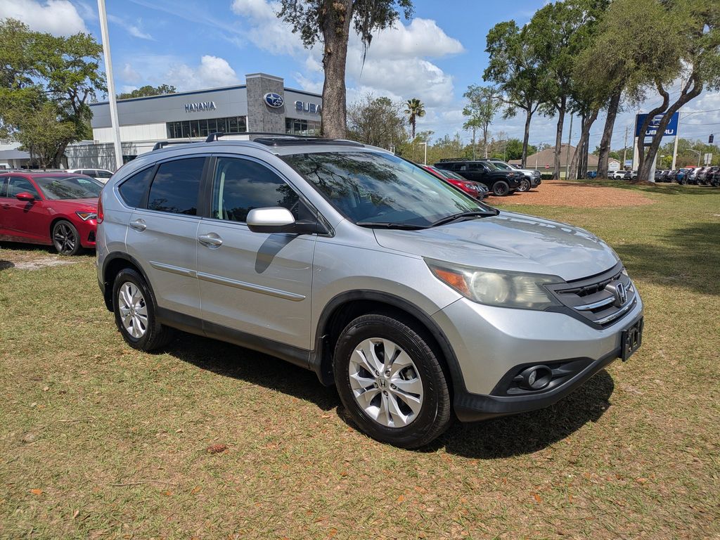 Alabaster Silver Metallic 2012 Honda CR-V EX FWD SUV / Crossover Front-Wheel Drive 5-Speed Automatic