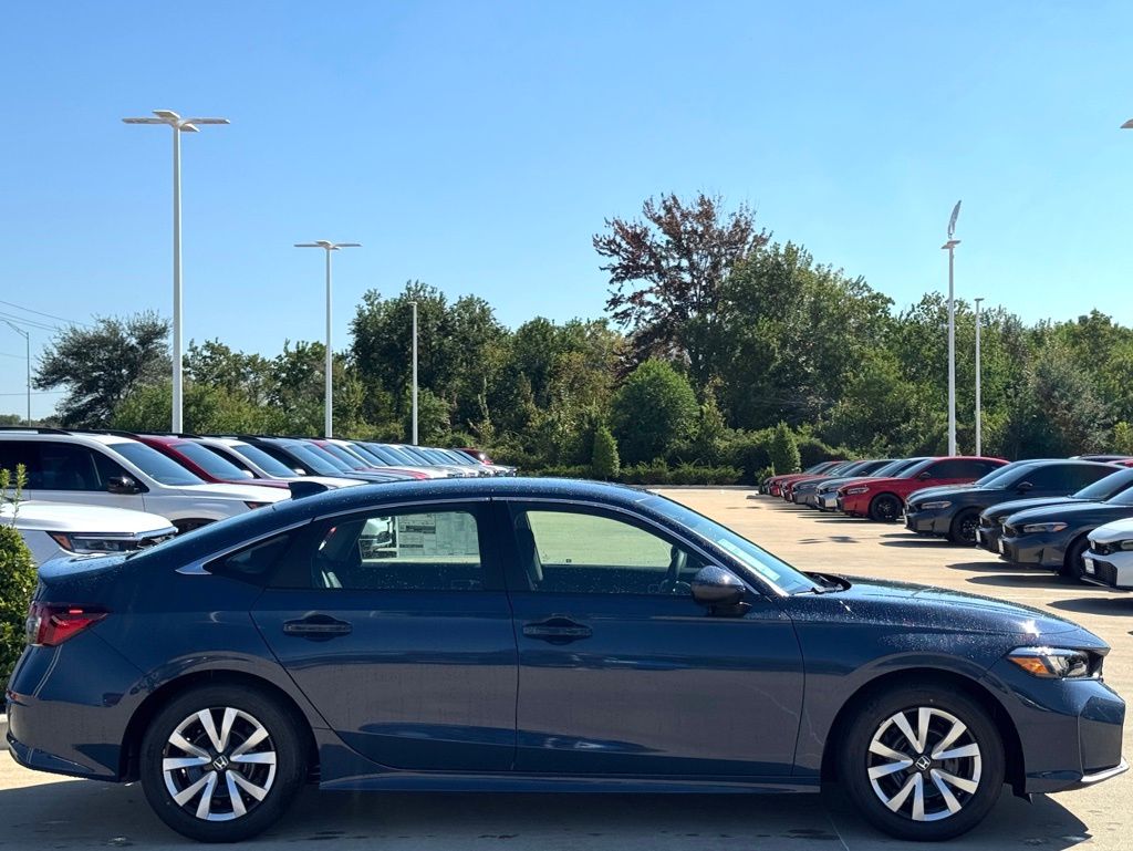 2026 Honda Civic LX Blue at Community Honda