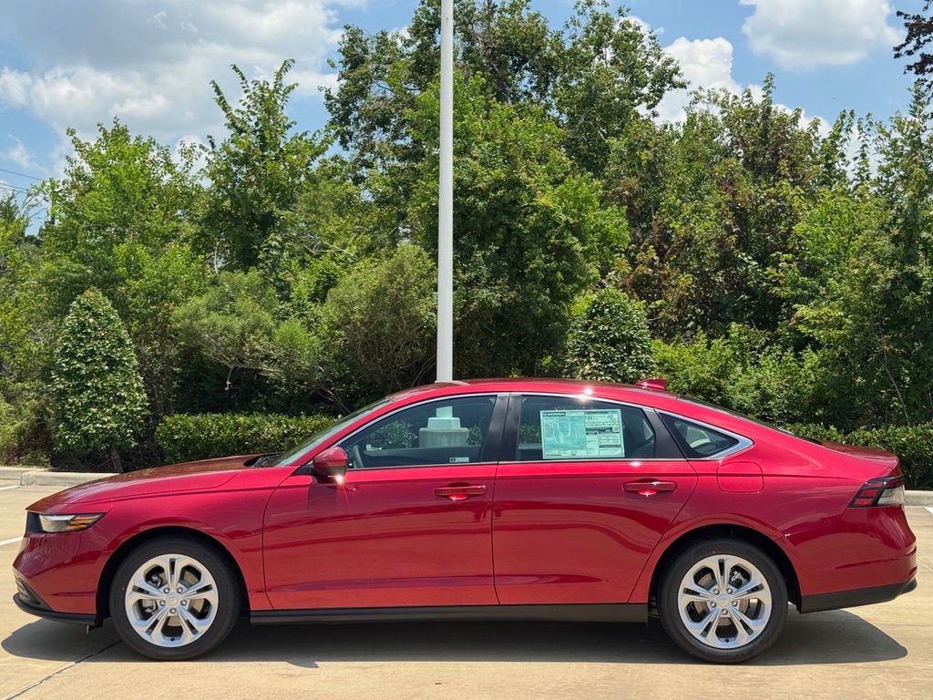 2026 Honda Accord LX Red at Community Honda