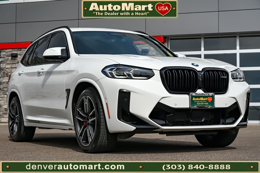 White 2023 BMW X3 M AWD SUV / Crossover All-Wheel Drive 8-Speed Automatic