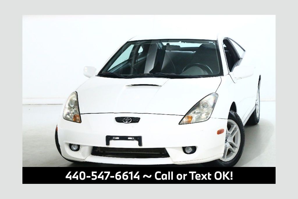 Super White 2001 Toyota Celica GT Coupe Front-Wheel Drive 5-Speed Manual Overdrive