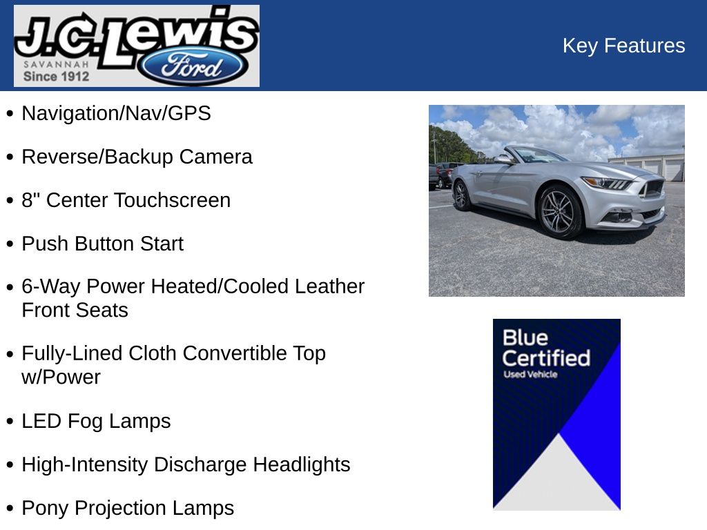 2017 Ford Mustang EcoBoost Premium