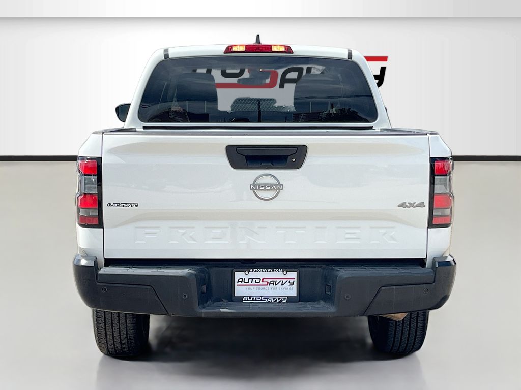 2024 Nissan Frontier S White at Bayway Cadillac of The Woodlands