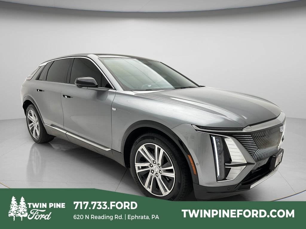 Argent Silver Metallic 2024 Cadillac LYRIQ SUV / Crossover All-Wheel Drive 1-Speed Automatic