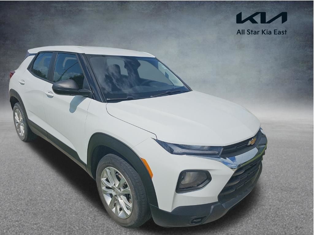 Summit White 2023 Chevrolet Trailblazer SUV / Crossover Front-Wheel Drive Continuously Variable Transmission