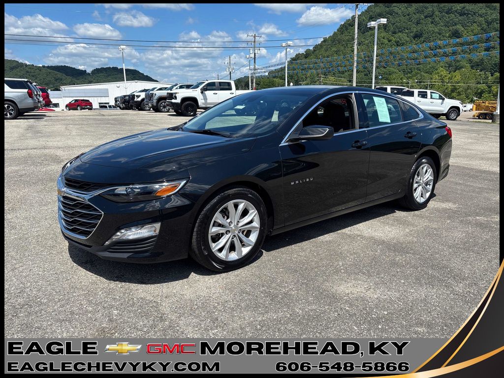 Mosaic Black Metallic 2025 Chevrolet Malibu Sedan Front-Wheel Drive Continuously Variable Transmission