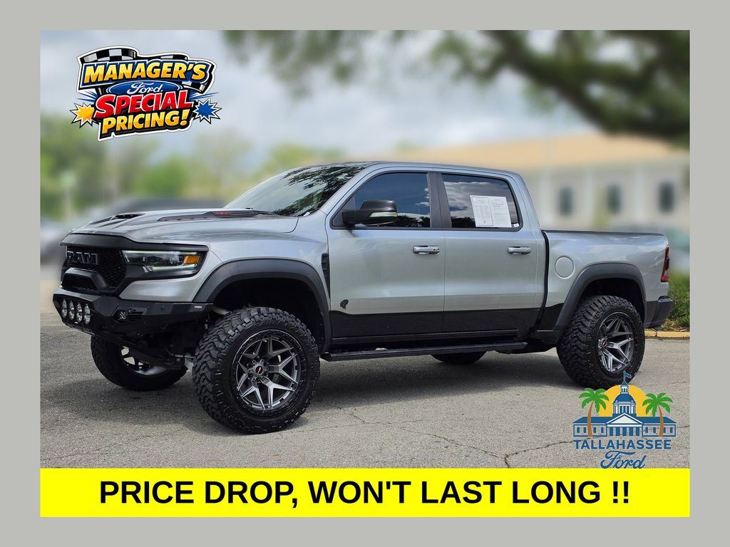 Billet Silver Metallic Clearcoat 2021 RAM 1500 Pickup Truck All-Wheel Drive 8-Speed Automatic