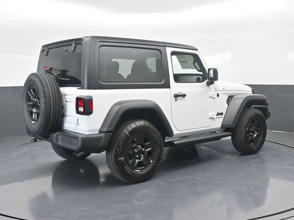 New 2026 bright white clearcoat Jeep Sport image 6