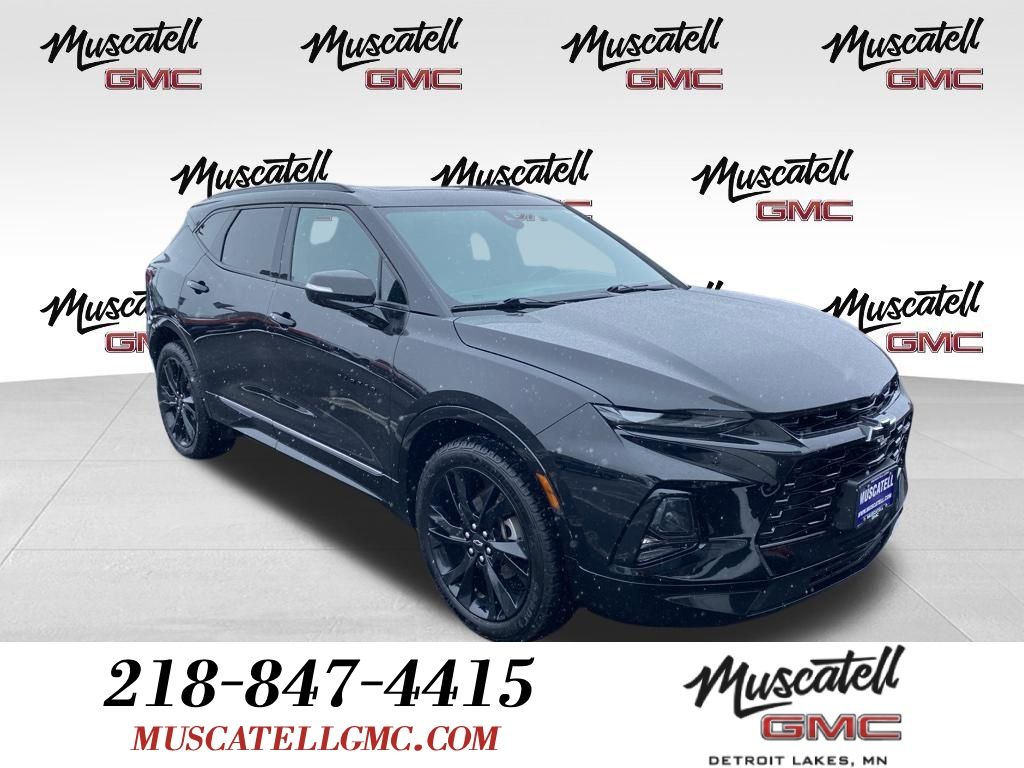Black 2019 Chevrolet Blazer RS AWD SUV / Crossover All-Wheel Drive 9-Speed Automatic