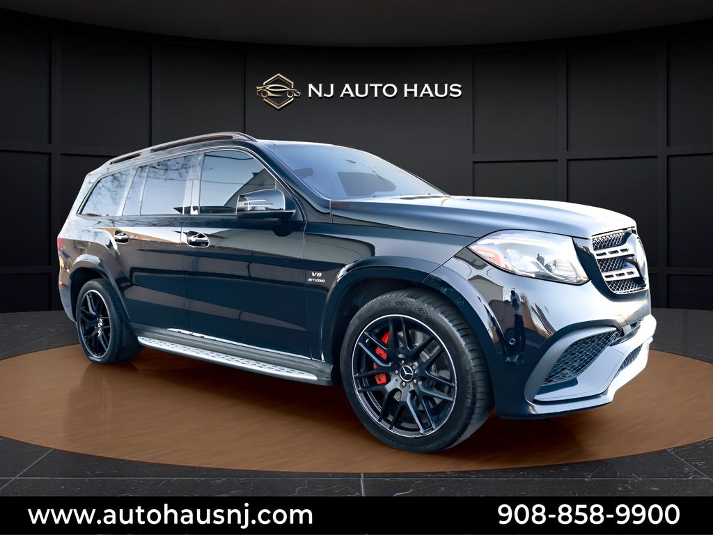 Black 2018 Mercedes-Benz GLS AMG GLS 63 4MATIC SUV / Crossover All-Wheel Drive 7-Speed Automatic