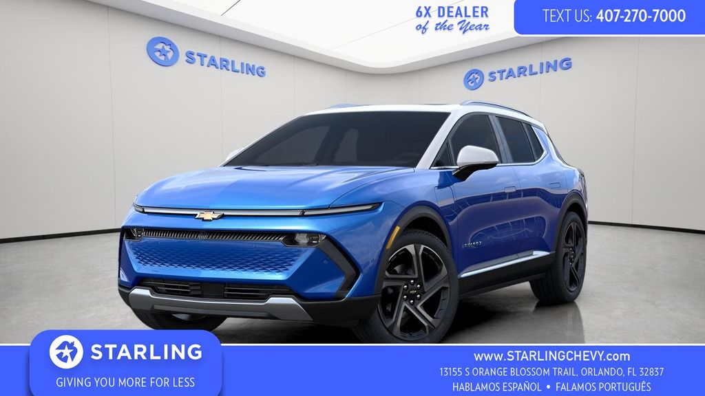 Riptide Blue Metallic 2026 Chevrolet Equinox EV SUV / Crossover Front-Wheel Drive 1-Speed Automatic
