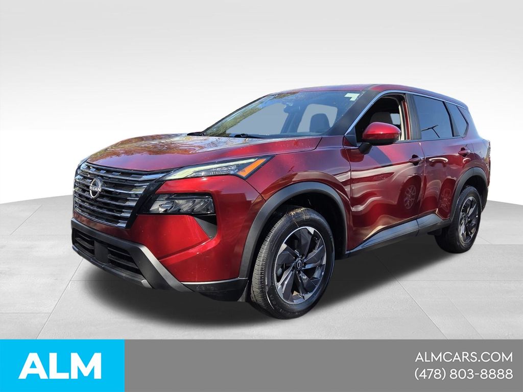 Red (Scarlet Ember Tintcoat) 2025 Nissan Rogue SV FWD SUV / Crossover Front-Wheel Drive Continuously Variable Transmission