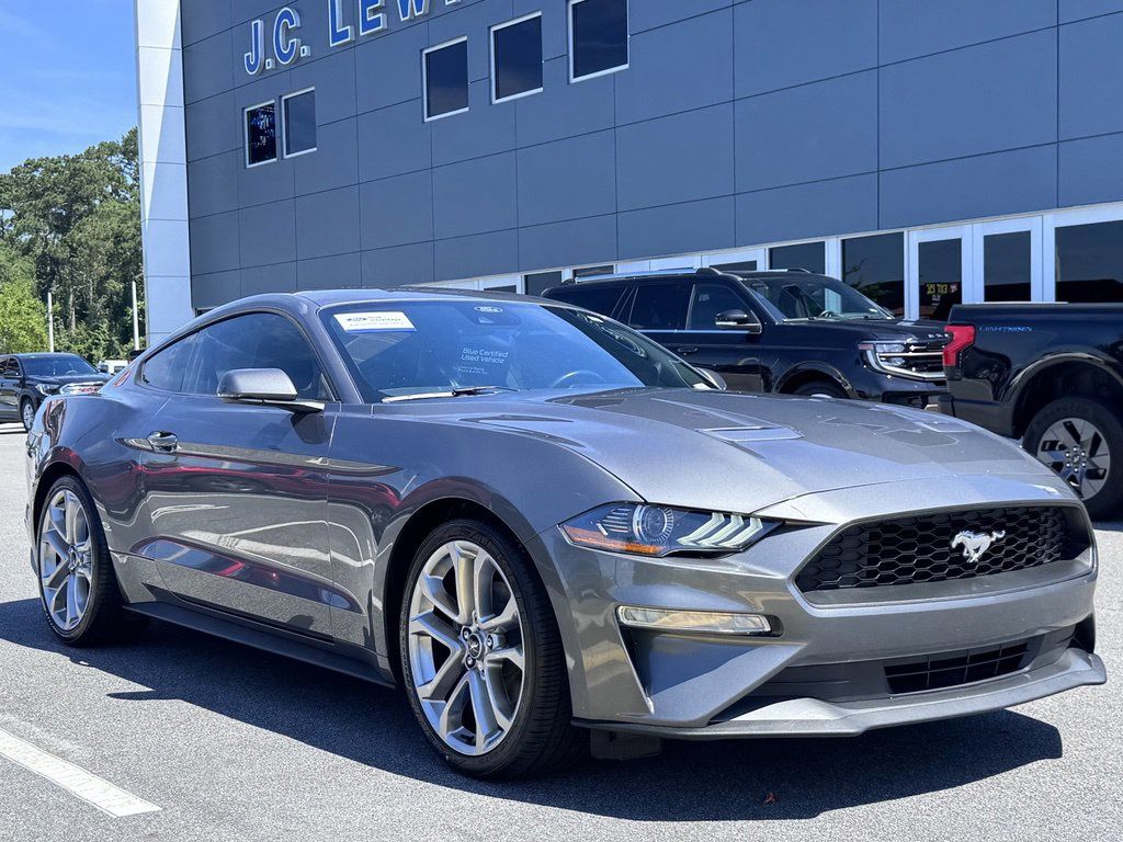 Carbonized Gray Metallic 2022 Ford Mustang Coupe Rear-Wheel Drive Automatic
