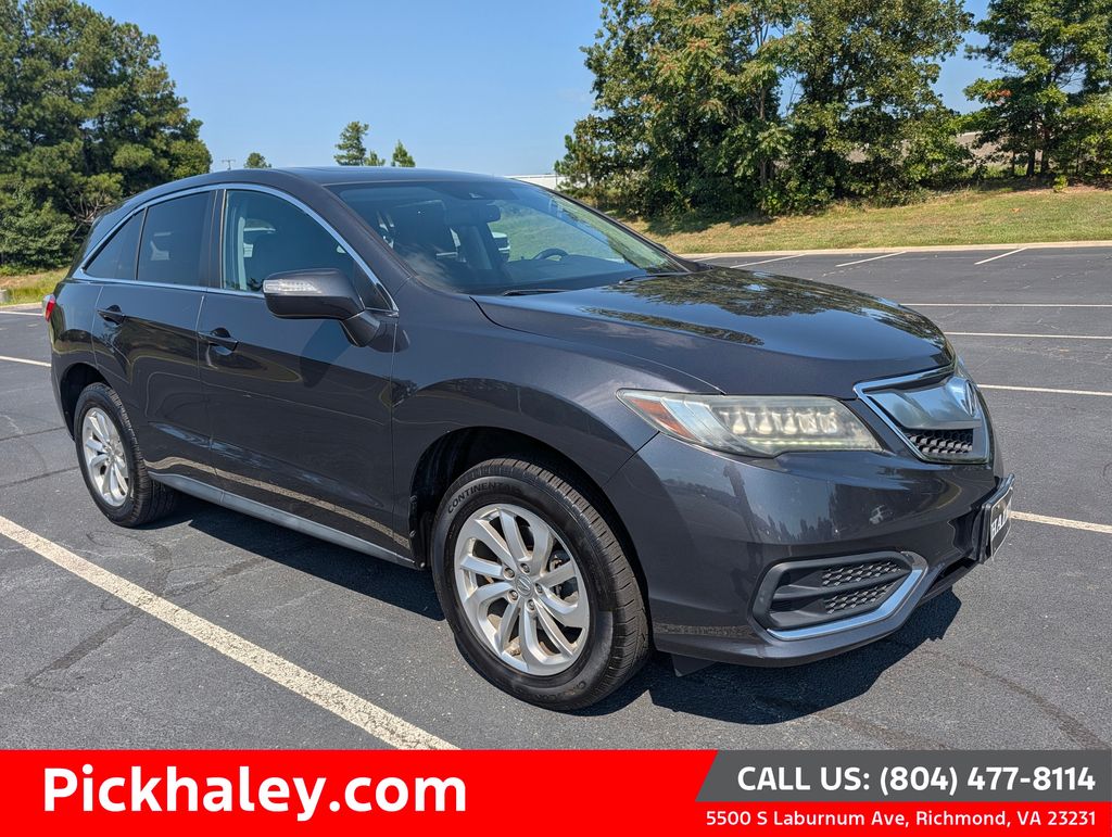 Gray 2016 Acura RDX SUV / Crossover All-Wheel Drive 6-Speed Automatic