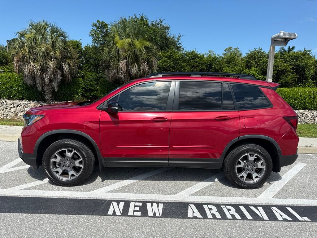 Used 2023 Radiant Red Metallic II Honda TrailSport image 2