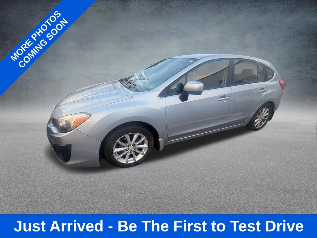 Ice Silver Metallic 2013 Subaru Impreza Hatchback All-Wheel Drive Continuously Variable Transmission