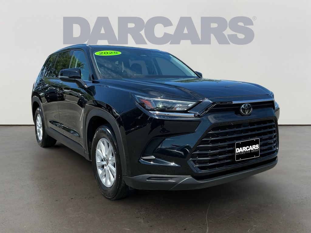 Midnight Black Metallic 2025 Toyota Grand Highlander SUV / Crossover All-Wheel Drive 8-Speed Automatic