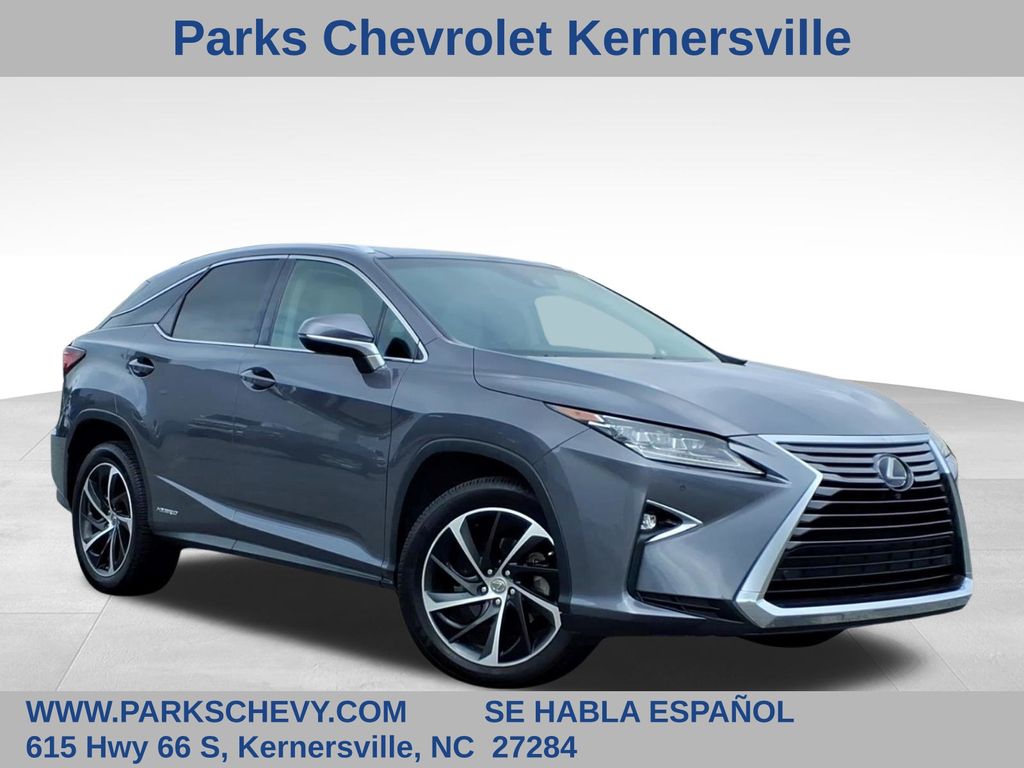 Gray Pearl 2017 Lexus RX Hybrid 450h AWD SUV / Crossover All-Wheel Drive Continuously Variable Transmission